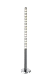 LED Lichtsäule Stehleuchte Pole dimmbar Chrom 130cm – Stehleuchte dimmbar
