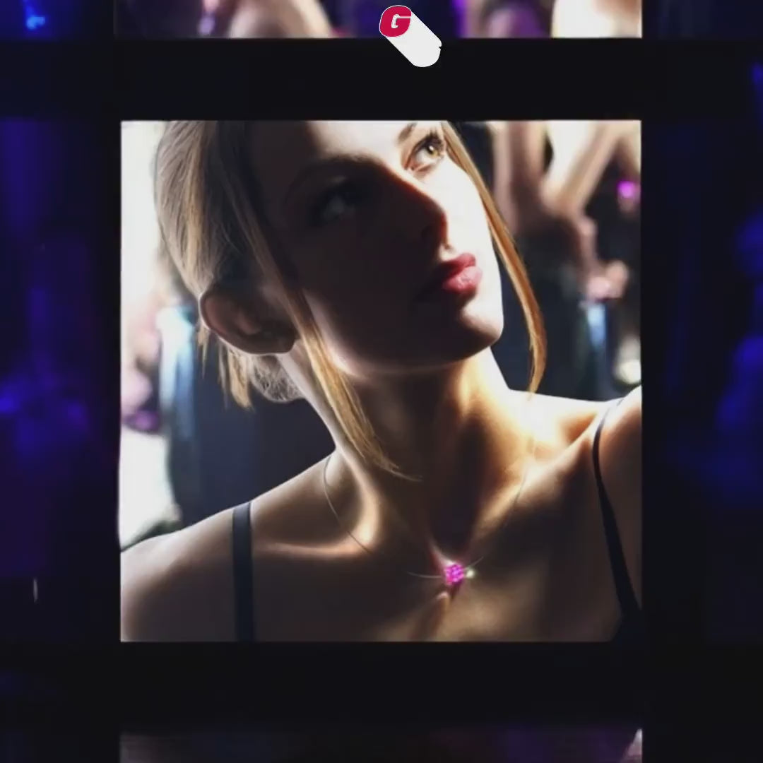 Video laden: Gratis Firejewel LED Halskette oder Armband