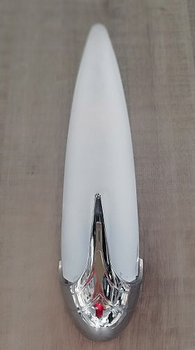 Ausgefallene Wandlampe Tango aus Glas E14