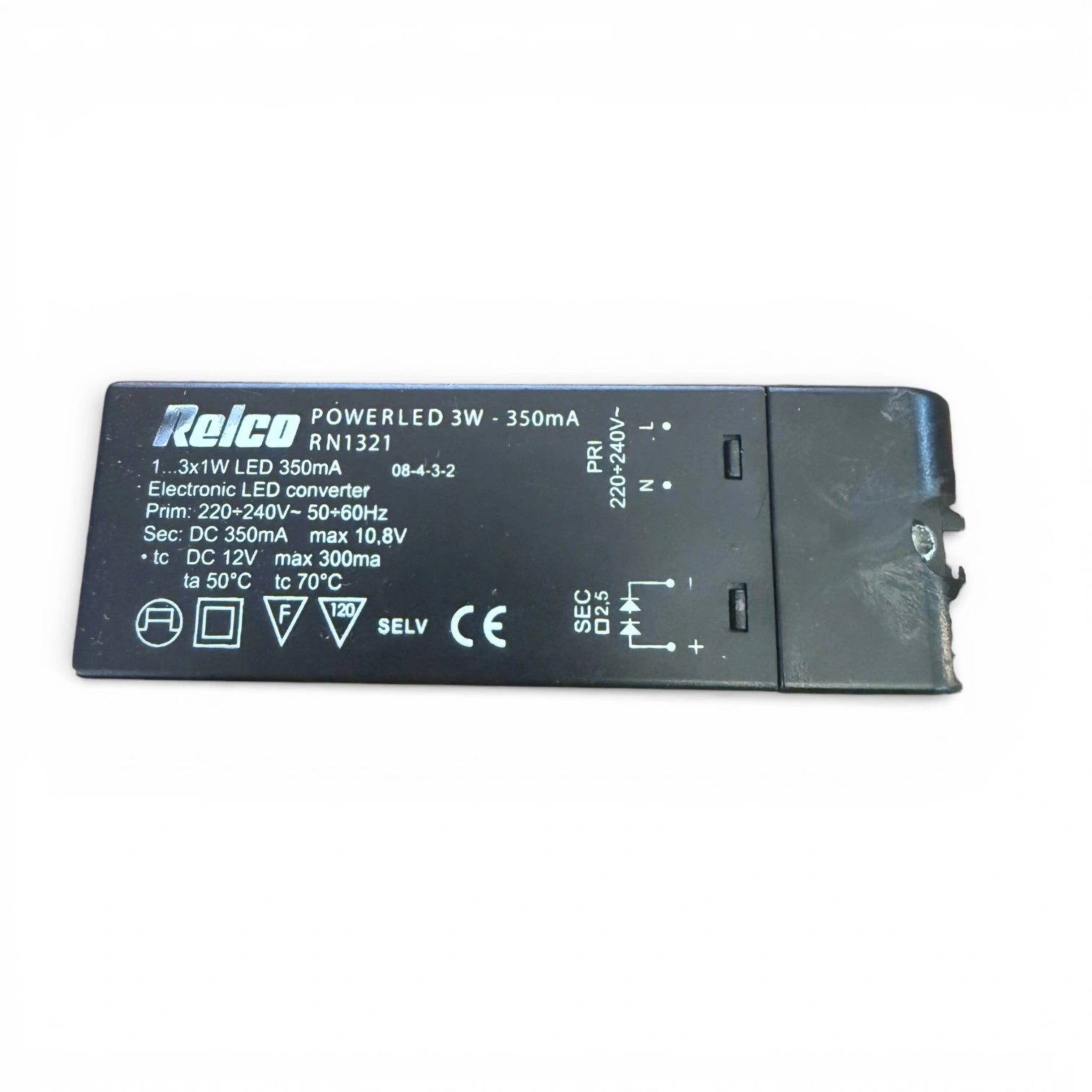 Relco POWERLED RN1321 LED Treiber 350mA 3W Konstantstrom 220-240V