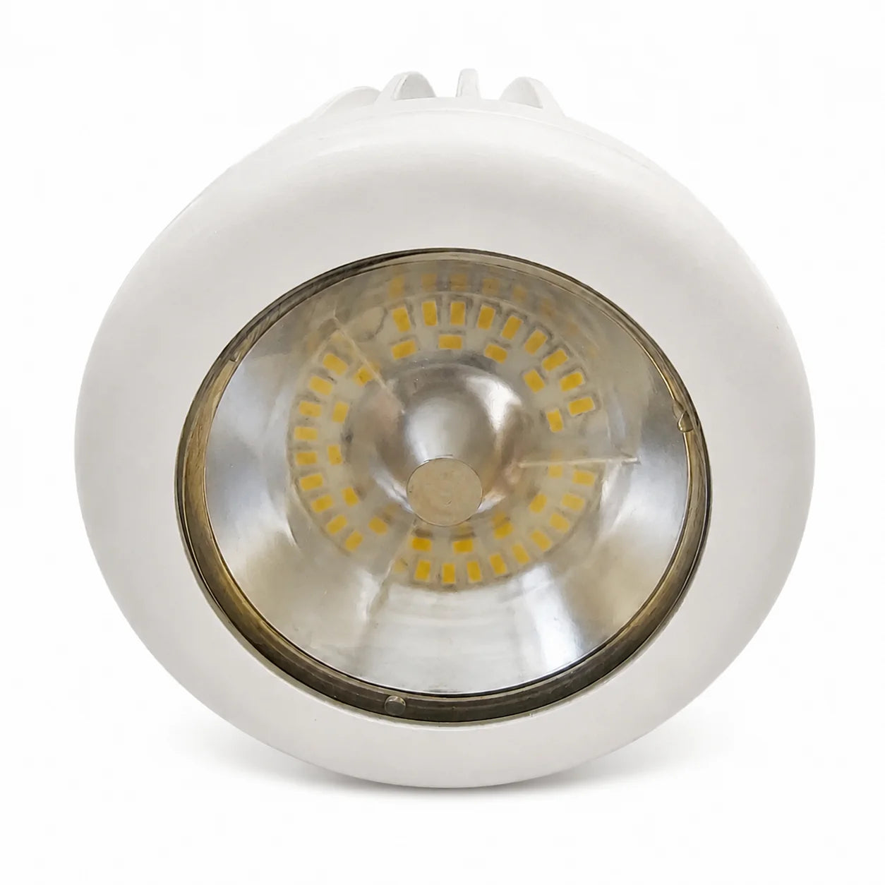 Frontansicht des Relco SYRMA LED Strahlers mit Reflektor, 3000 K und 1300 Lumen