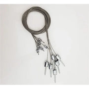 RHI145 Seilabhängung 6er Set für Panel 145 cm stufenlos einstellbar