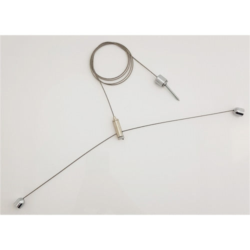 RHYV2 Y-Seilabhängung 3er Set für Panel 110 cm stufenlos einstellbar