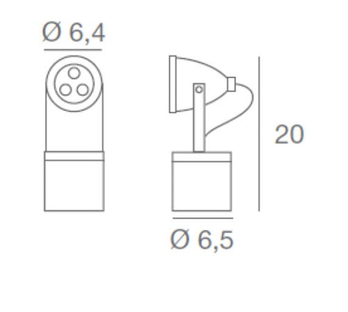 LED Außen Wandleuchte Rotterdam IP44 grau