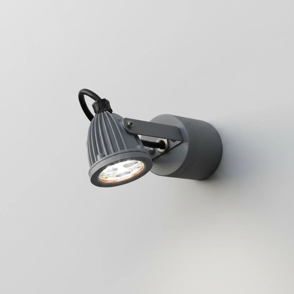 LED Außen Wandleuchte Rotterdam IP44 grau