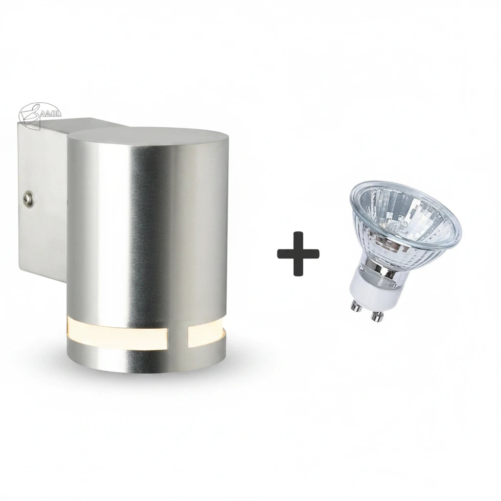 Moderne Außenwandleuchte 1-flg., aus Aluminium