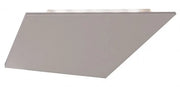 Schlichte LED Wandleuchte flach grau Effektleuchte – Wandleuchte LED, dimmbar