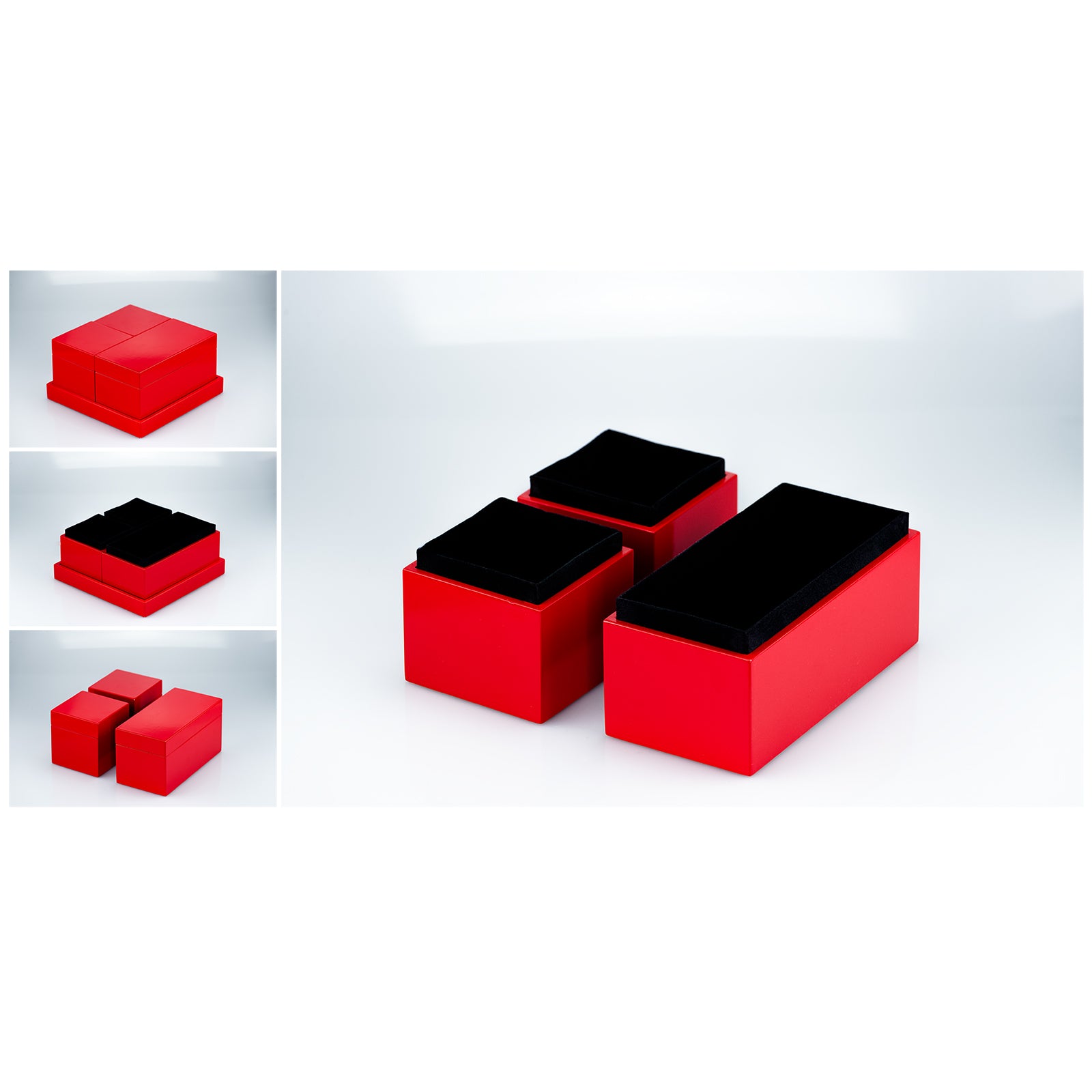 Schmuck Box aus Holz in Rot Glanzend 4604 – Weihnachtsdeko