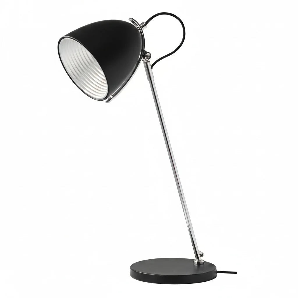 Tischleuchte BOTTI II Schwarz Schrebitischleuchte Tischlampe