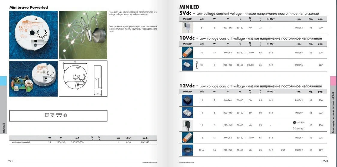 Zubehör Trafo zu LED Lichtleiste Wandeinbauleuchte Ginevra aus rostfreien Edelstahl kaltweiß 26cm 12V IP43 leonardo relco 30860 