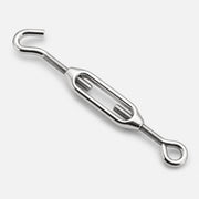 Seilspanner Kabelspanner für Seilsystem 12V mit Haken und Öse für Wandmontage