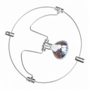 12V Niedervolt Seilspot Ring Ø 20 cm für Seilsystemohio für Reflektor-Leuchtmittel