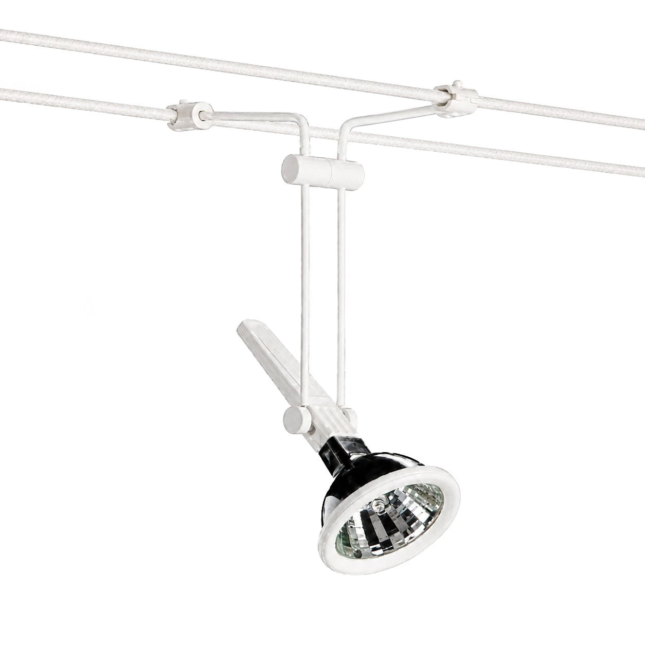 Paulmann Seilstrahler 974.25 Design Spot für 12V Seilsystem weiß mit MR16 Reflektor