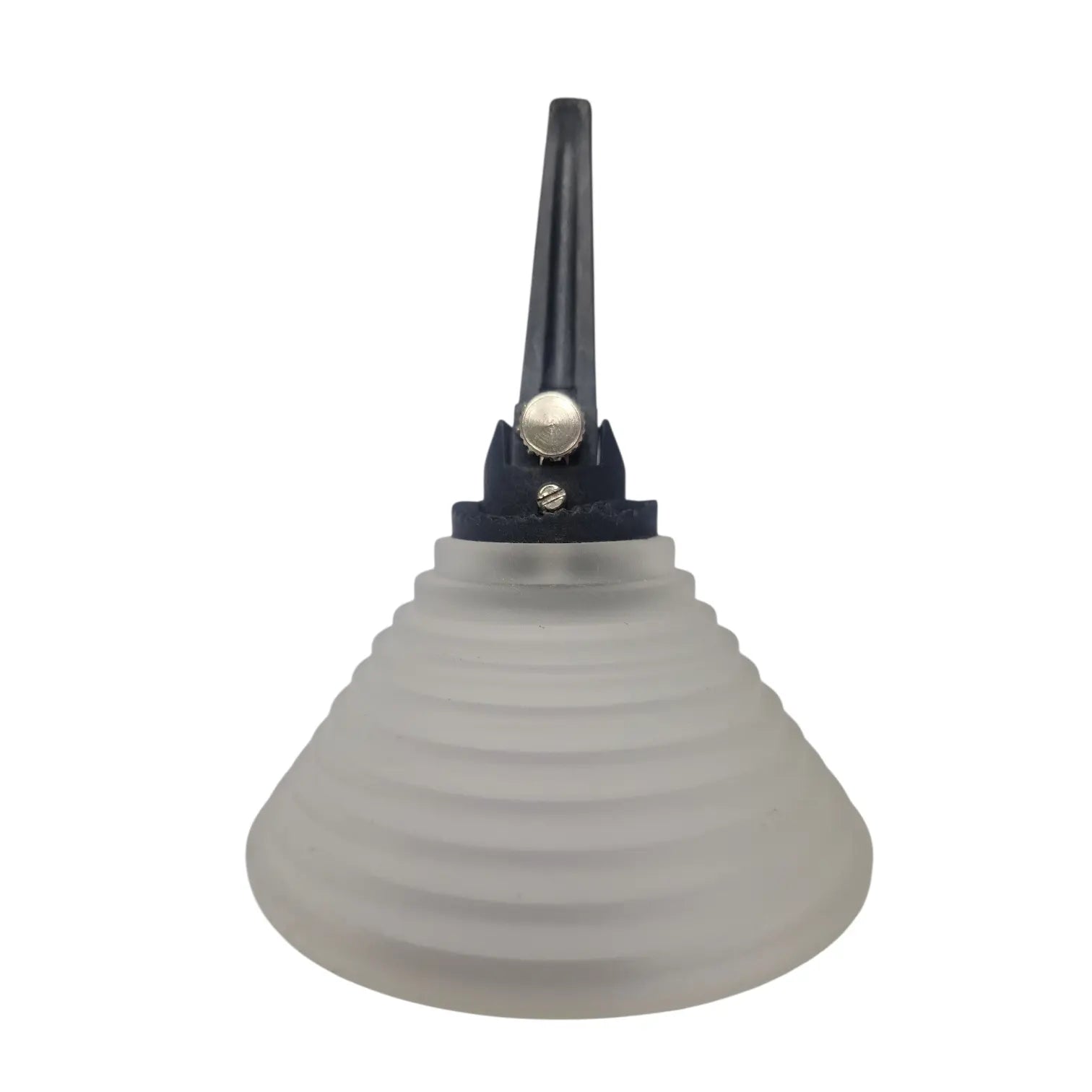 Seilspot 12V GY6.35 Fassung mit  Glas weiß Ø 85 mm Seilsystem niedervolt Spot Lampenglas milchglas  konisch geriffelt 