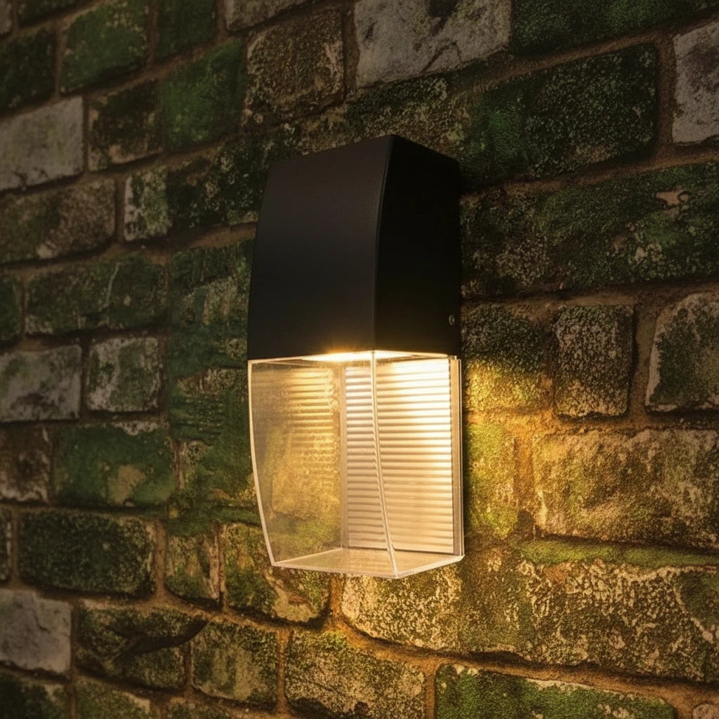 LED Wandleuchte außen Servoi anthrazit modern IP44