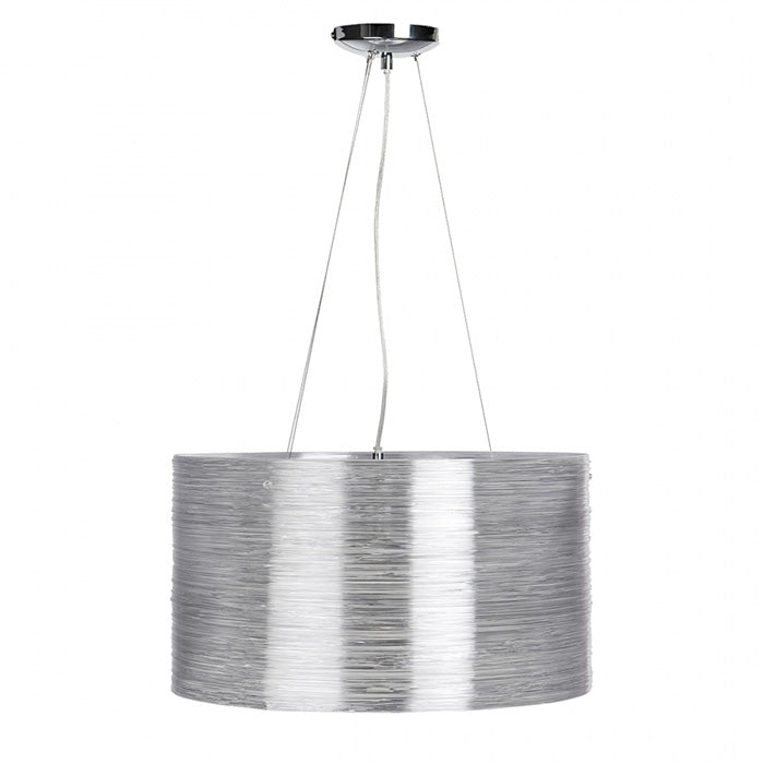 Lampenschirm aus Acryl silber 50cm Ersatzschirm Hängelampe