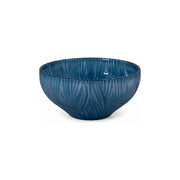 Blaue Glasschale Ø 29 cm – mundgeblasen & handgeschliffen | Sompex Dinah