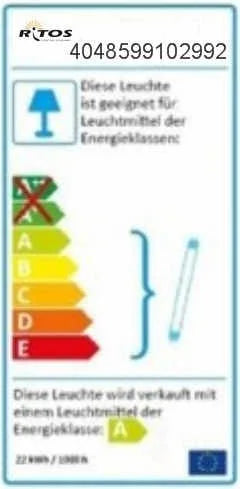 Feuchtraumleuchte OMEGA 1x18W Wannenleuchte