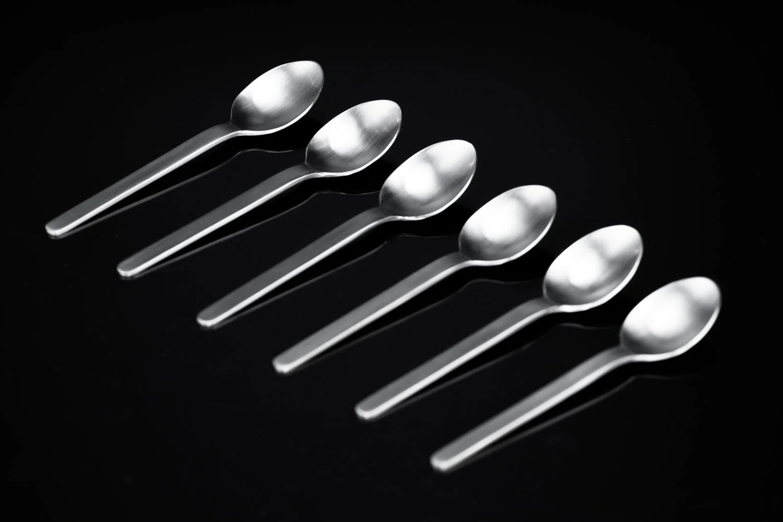 Luna 30705 Espressolöffelset 6er Edelstahl 18/10 matt Espresso Löffel – stilvolles Wohnaccessoire & Dekoartikel aus Europa