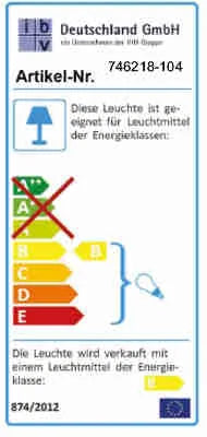 Nassraumleuchte Feuchtraumleuchte 2x18W IP65 746218-124