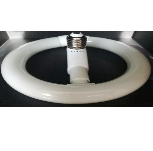 Energiesparlampe E27 22W Ringform weiß 28mm Ringröhre T9