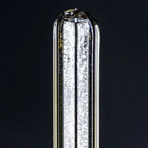 LED Deko Tischleuchte 10W Claudi Glas Lichtsäule