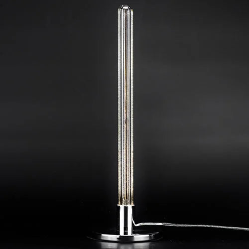 LED Deko Tischleuchte 10W Claudi Glas Lichtsäule