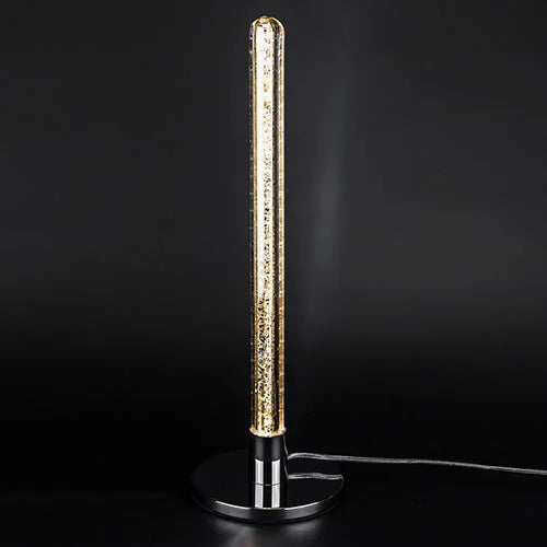 LED Deko Tischleuchte 10W Claudi Glas Lichtsäule