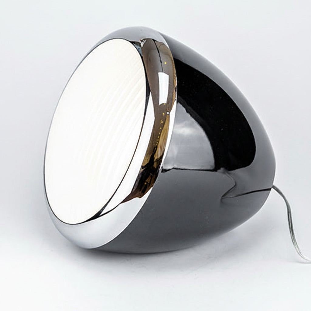 Außen Bodenleuchte Stehlampe Nostalgie Retro Scheinwerfer schwarz