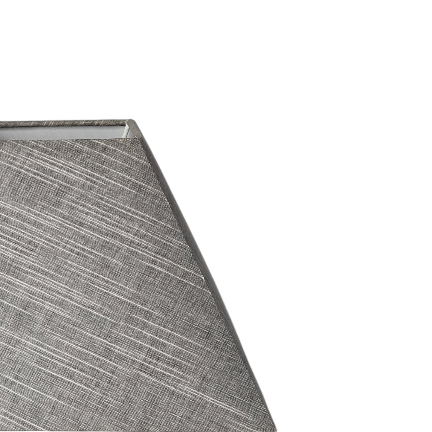 Stoffstruktur grau Detail Lampenschirm