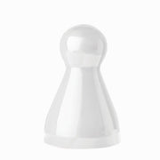 Tischleuchte TOY Glas weiß Spielfigur-Form E14 Tischlampe