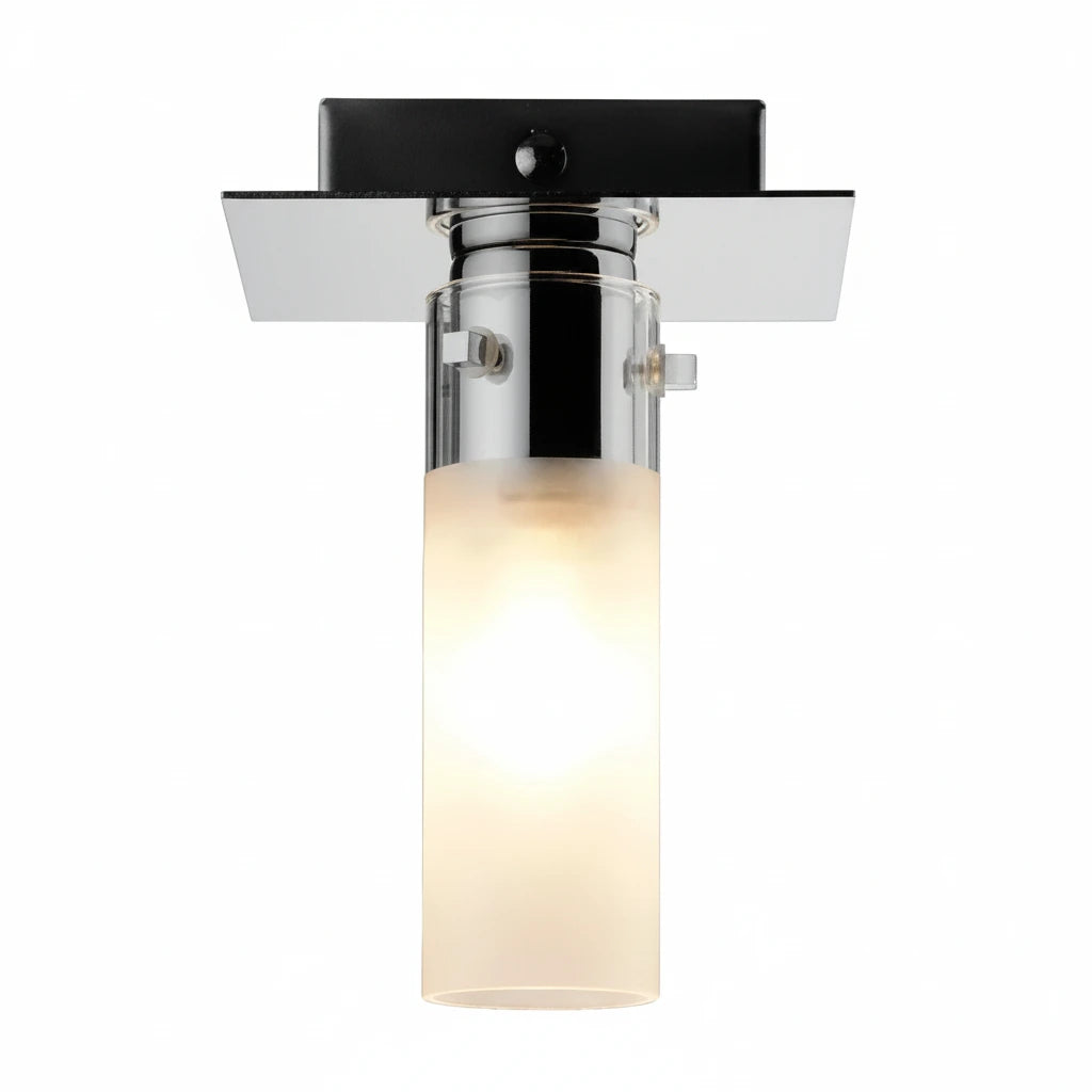 Glas Deckenleuchte Tribeca C1 Chrom – Deckenleuchte E14