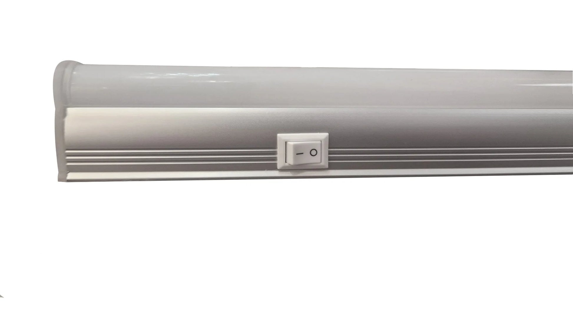 Unterschrankleuchte LED silber mit Schalter 90cm für Steckdose verbindbar