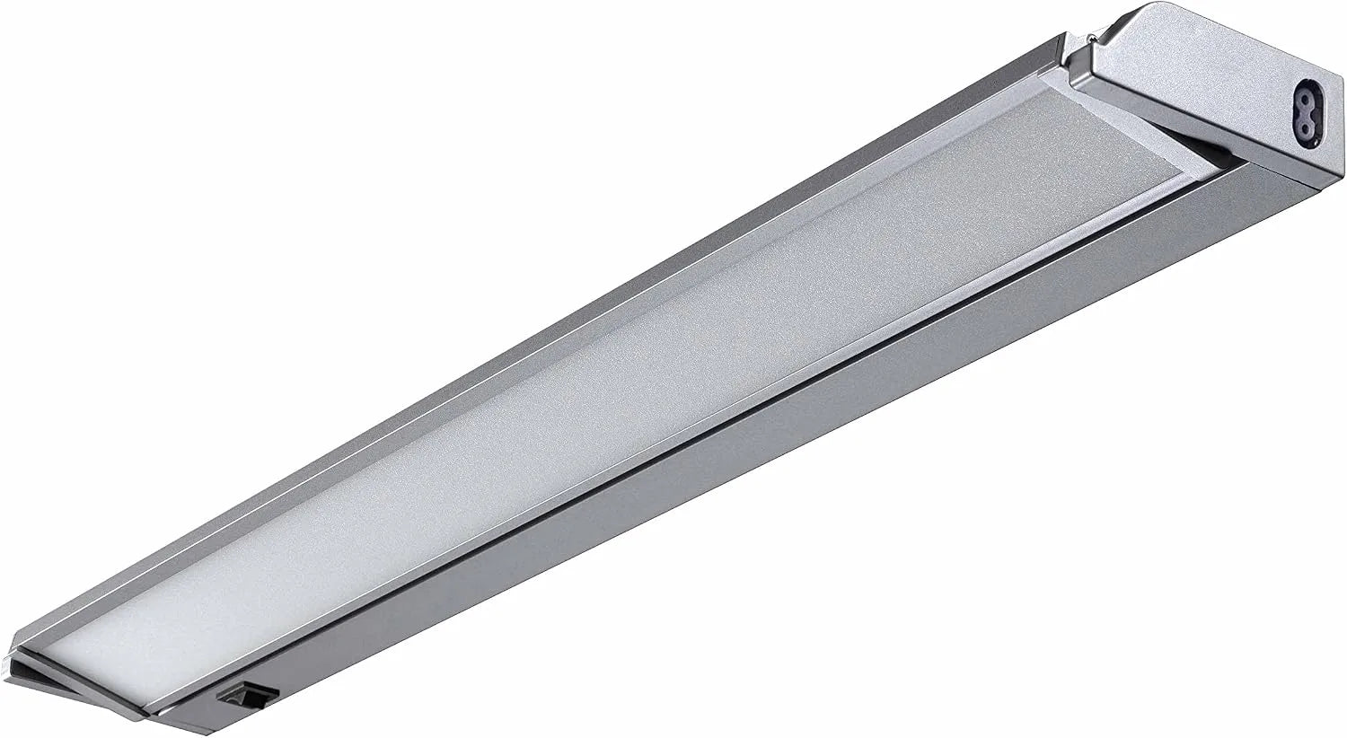 LED Möbelleuchte aus Aluminium mit verstellbarem Leuchtenkopf und integriertem Kippschalter