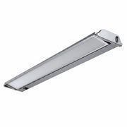 LED Möbelleuchte aus Aluminium mit verstellbarem Leuchtenkopf und integriertem Kippschalter