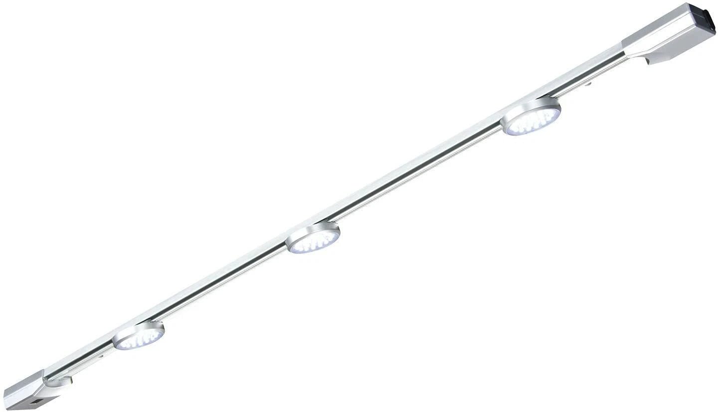 RITOS LED Lichtleiste Lightracer 90,2 cm mit Sensor und drei verschiebbaren LED-Lichtquellen für die Küche