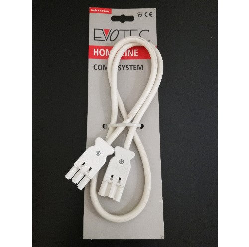 Wipo Verbindungskabel mit Wieland Stecker 100cm weiß