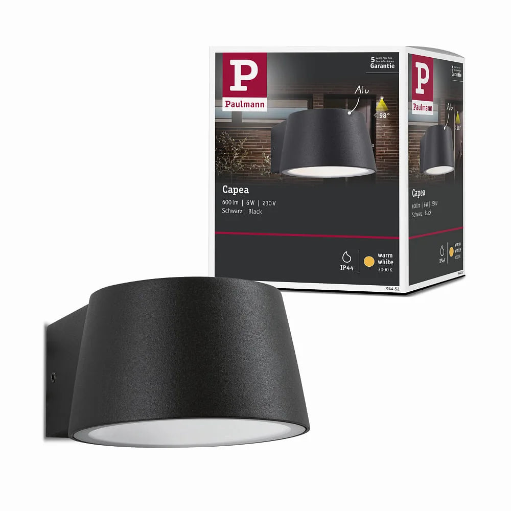 Paulmann LED Außenwandleuchte 94452 6W 600 Lumen 3000K mit verpackung