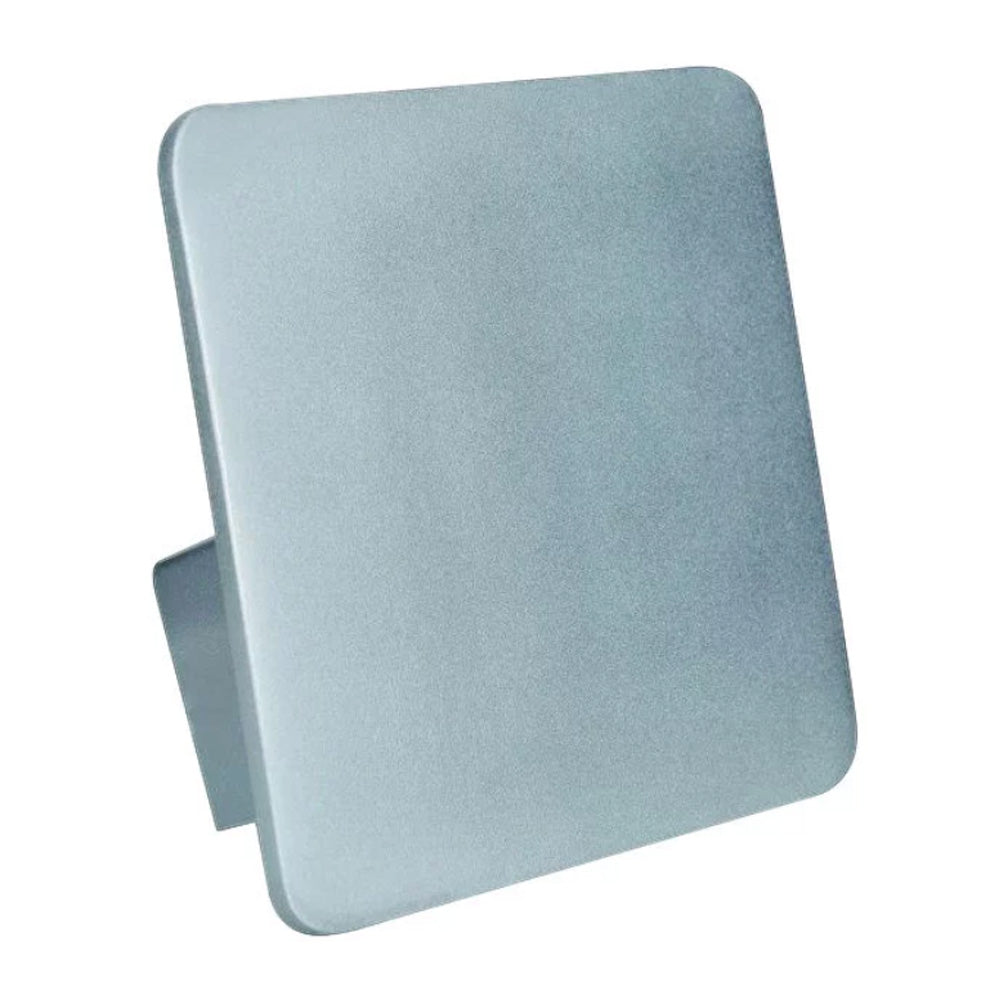 Indirekte LED Wandlampe flach eckig Aluminium 