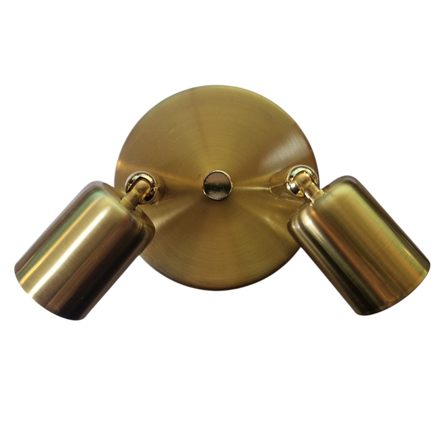 EGLO Mini Messing Wandleuchte Und Deckenleuchte 2 Flammig Spot Gu10 Dimmbar