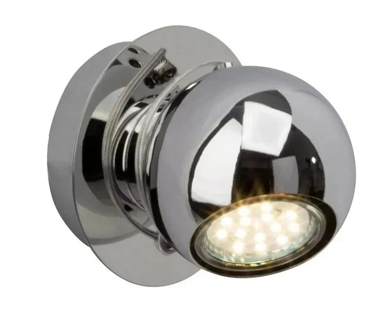 wandlampe kugel form dunkelgrau gu10 leuchtmittel austauschbar magnito brilliant ag leuchten