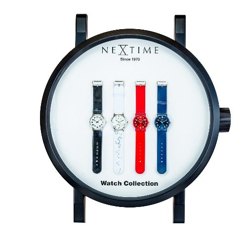 XXL Wanduhr Form von Nextime 9029 Watch Display