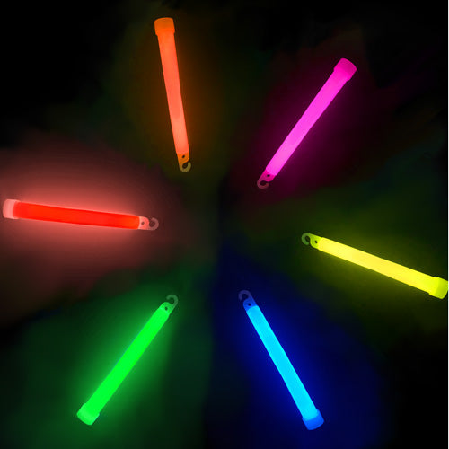 XL Knicklicht gelb 15 cm mit Halskette