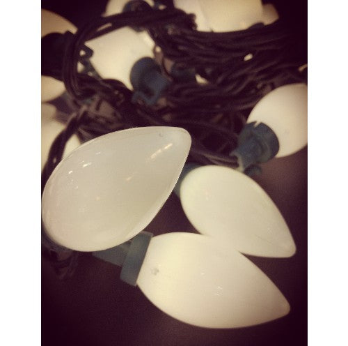 LED Lichterkette Zapfen warmweiß glatt innen 5m, 50er