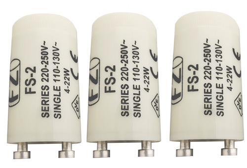 SRunDe 12 Stück Leuchtstoffröhren-Starter 4-65 W 220V-240V : :  Beleuchtung