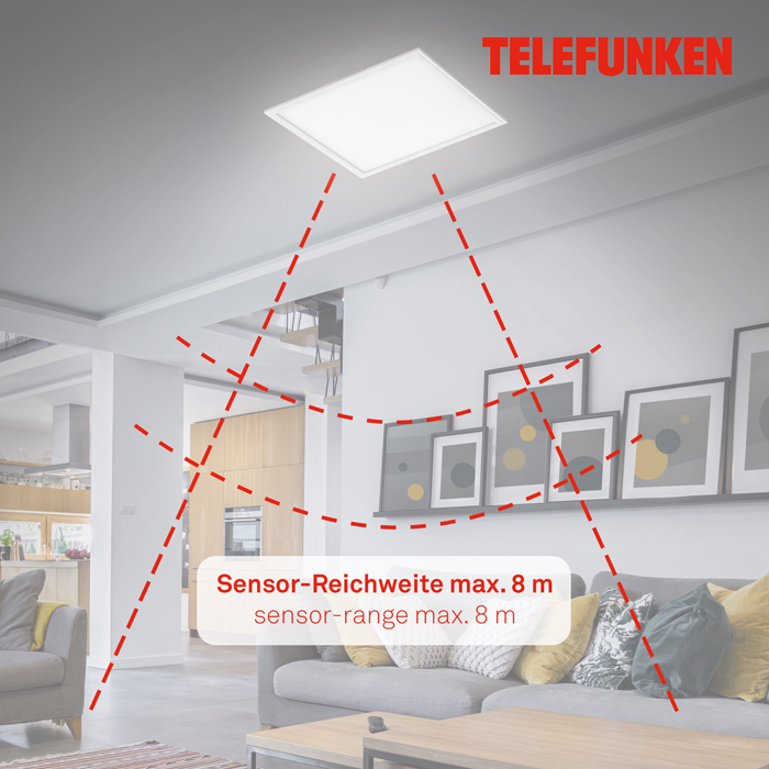 308806TF-telefunken7-Anbau-LED-Panel-mit-Bewegungssensor-und-D-mmerungssensor-45x45cm Anbau LED Panel mit Bewegungssensor und Dämmerungssensor 45x45cm Telefunken 308806TF