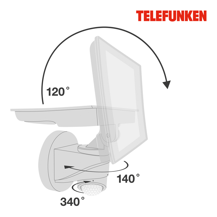 2-304406TF-telefunken-LED-Fluter-f-r-Aussen-weiss-mit-Bewegungssensor-2000-Lumen-IP44 LED-Fluter für Außen weiß mit Bewegungssensor 2000 Lumen IP44 304406TF
