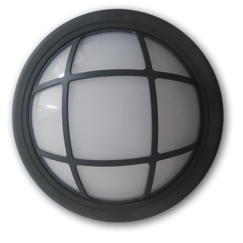 odense-schwarz-wandlampe-feuchtraum-saasil Odense LED Außen Decken-/Wandleuchte IP65 schwarz