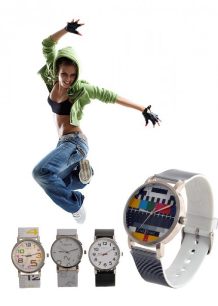 watch-armbanduhr-nextime55d5a55a58f7e Armbanduhr Damen, Kinder Nextime 6008 Loving You m. neue batterie