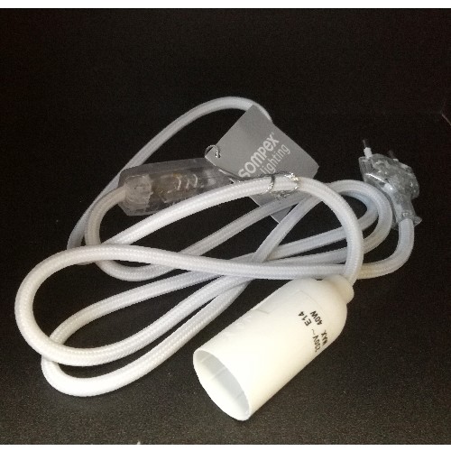 Lampenfassung E27 / E14 & Kabel mit Fassung für Hängelampen